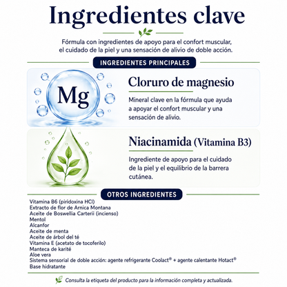 BetterSkin™ Calmante de Magnesio + Niacinamida