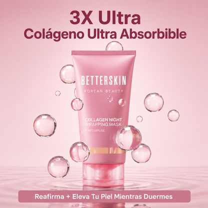 BetterSkin™ Mascarilla de Noche con Colágeno