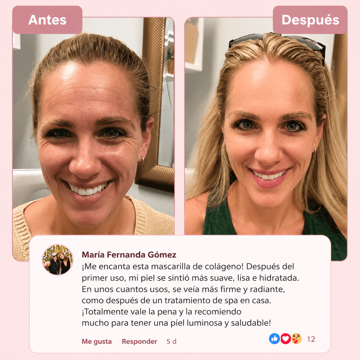 BetterSkin™ Mascarilla de Noche con Colágeno